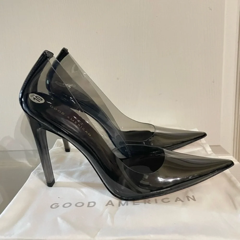 GOOD AMERICAN Cinder-F-cking-Rella High Heel Pumps